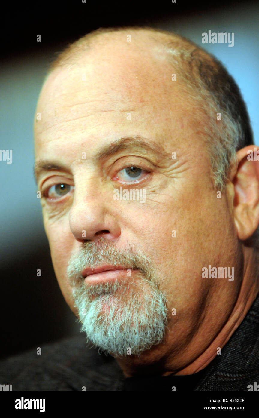 Legendary song writer Billy Joel addressed a Press Club luncheon in Washington DC He answeed wide ranging questions about his l Stock Photo
