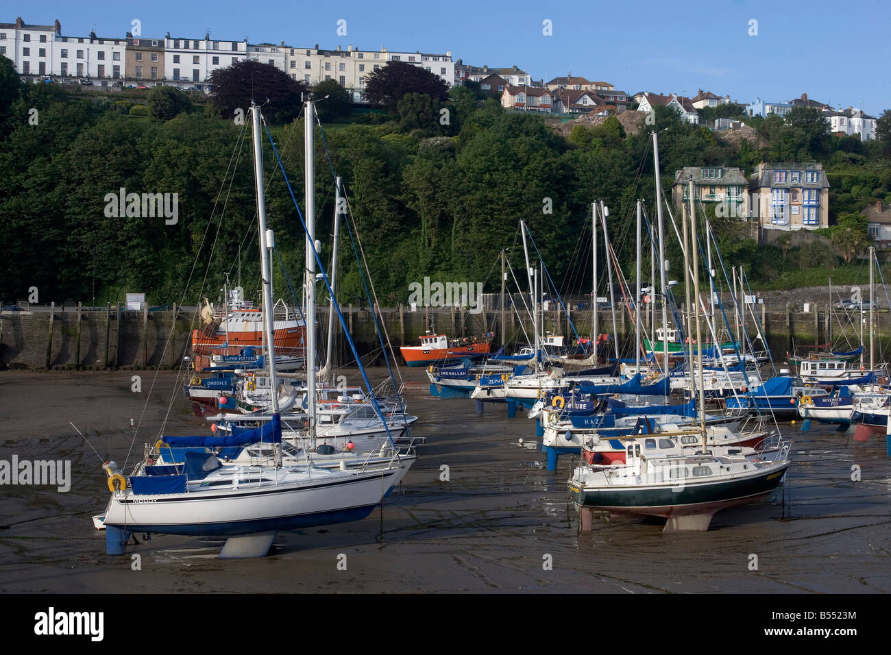 harbour Devon Great Britain United Kingdom Stock Photo Alamy