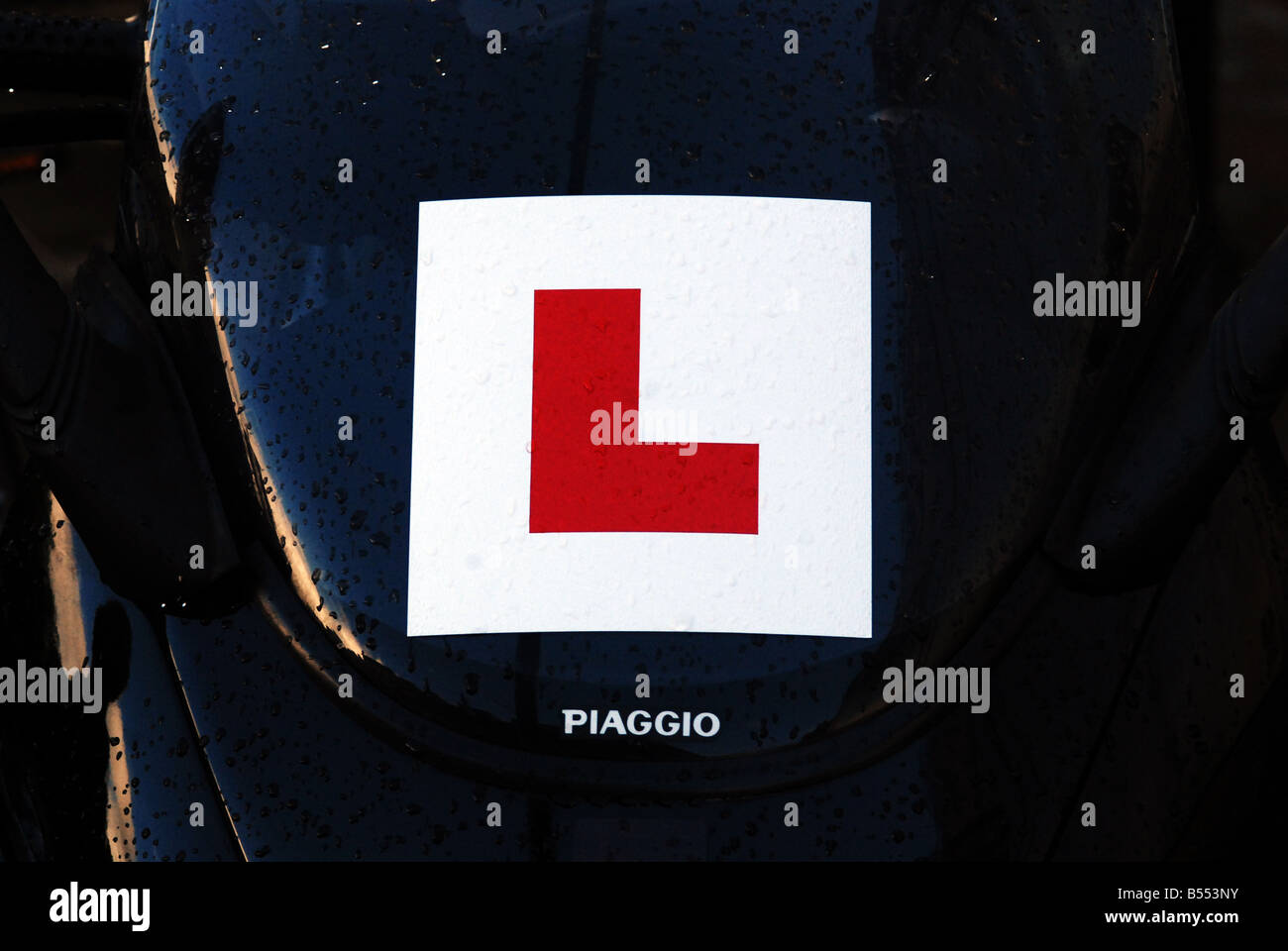 L plate hi-res stock photography and images - Alamy