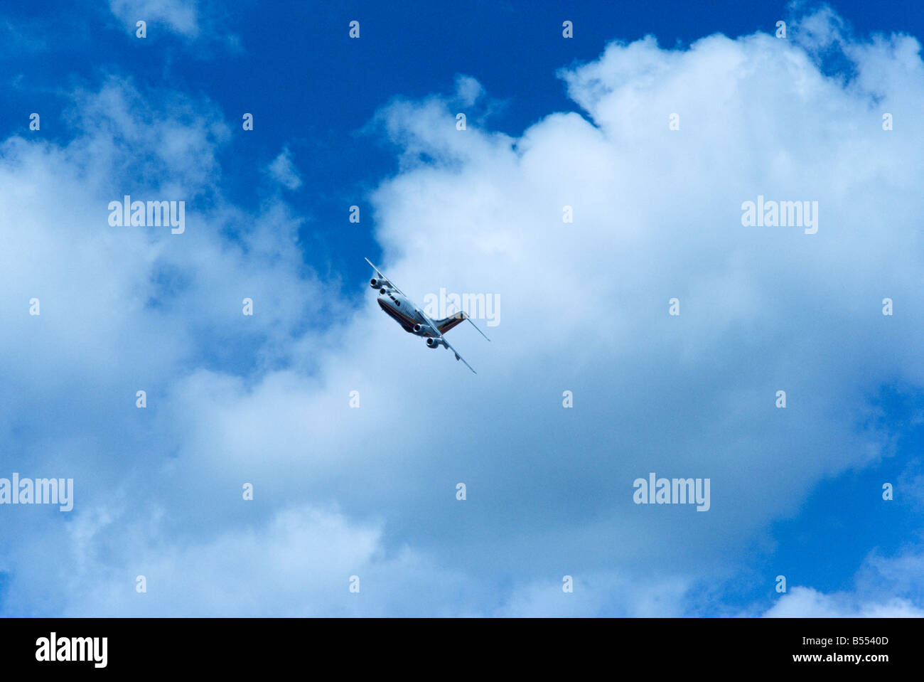 With Flight Commercial Aviation, Aircraft in flight Stock Photo - Alamy