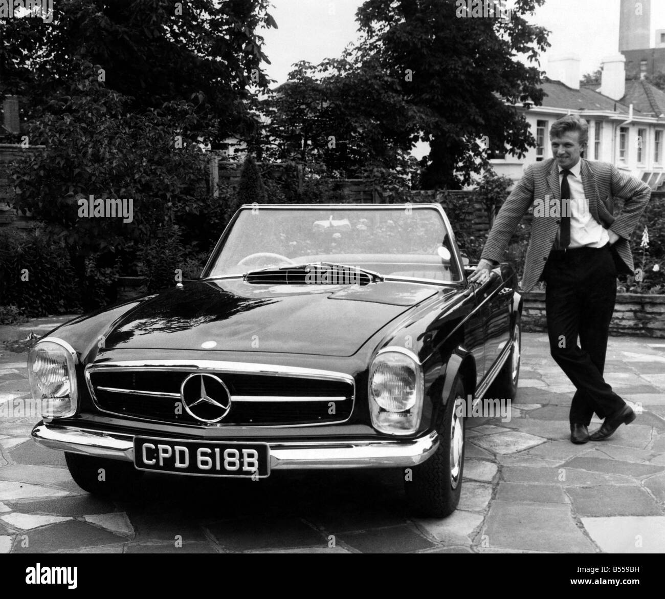 Tommy Steele at his home at Hampton Wick with the new 3 700