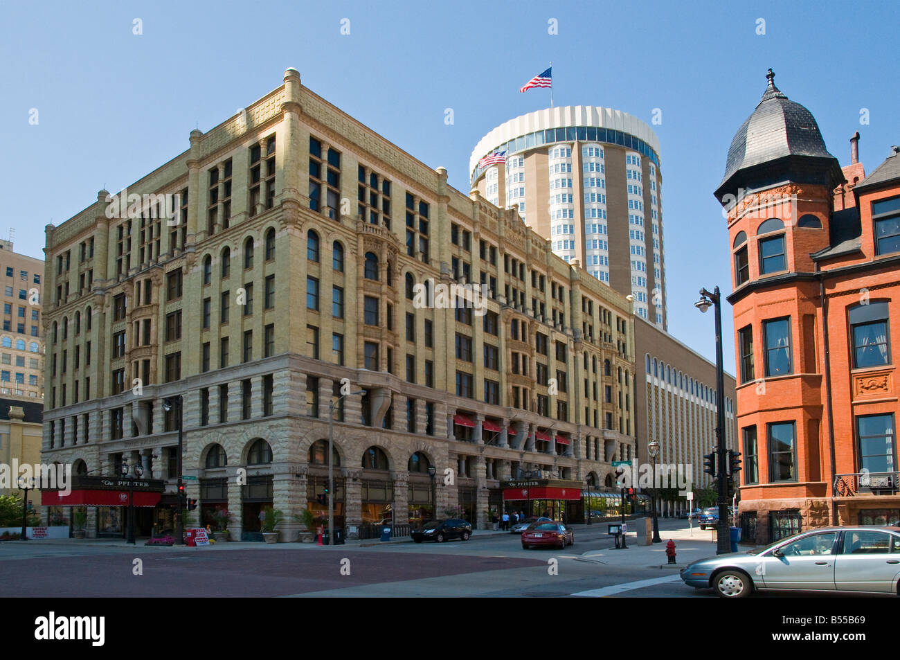 Hotel Pfister in Milwaukee, Wisconsin, USA Stock Photo Alamy