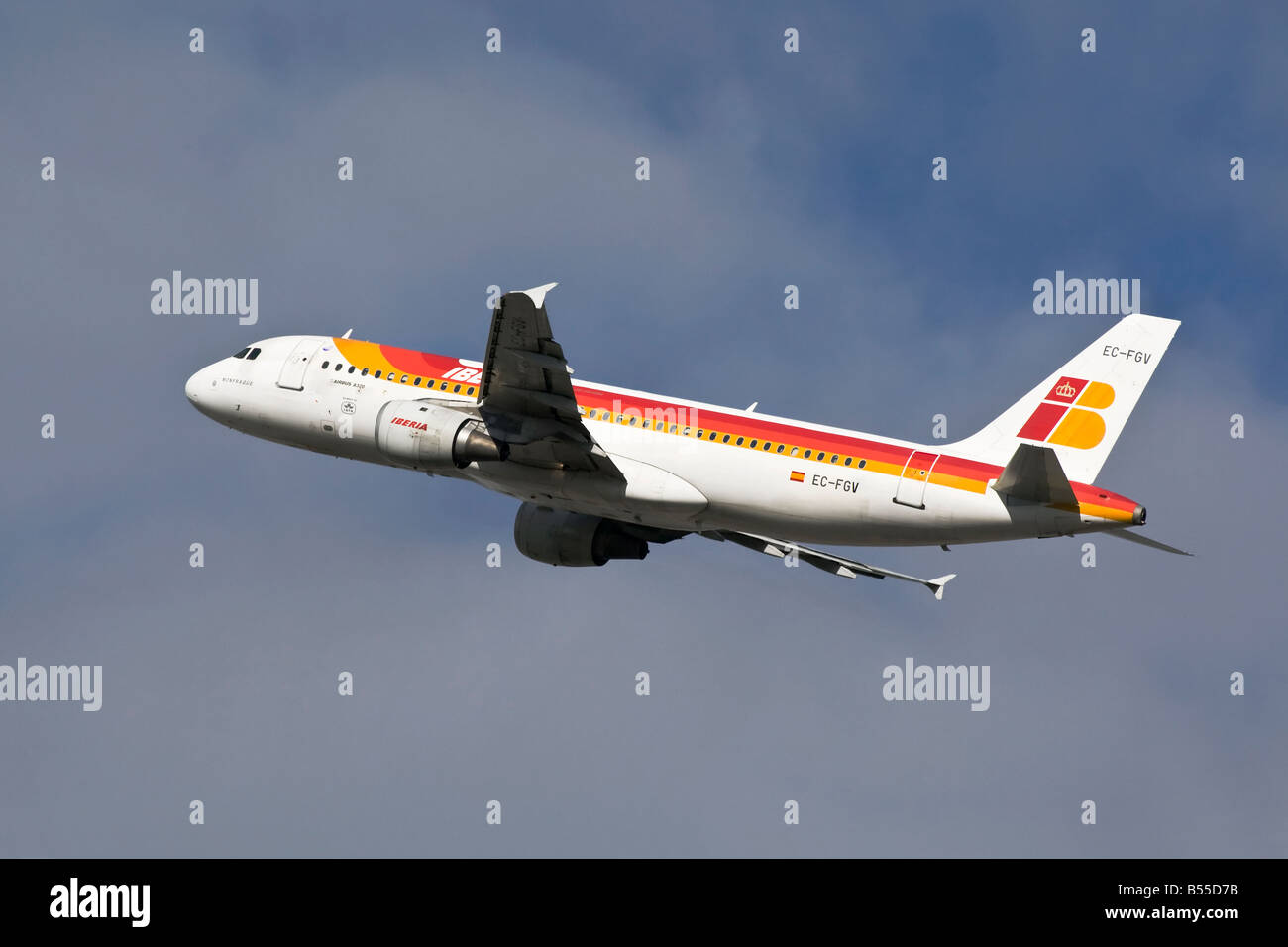 Airbus A319 Stock Photo