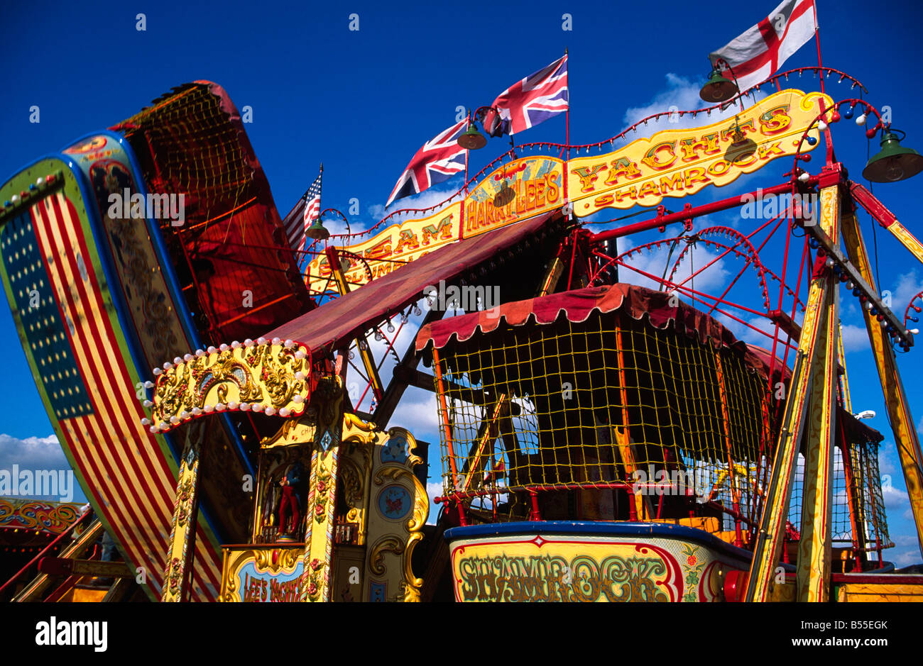 steam yachts fairground ride