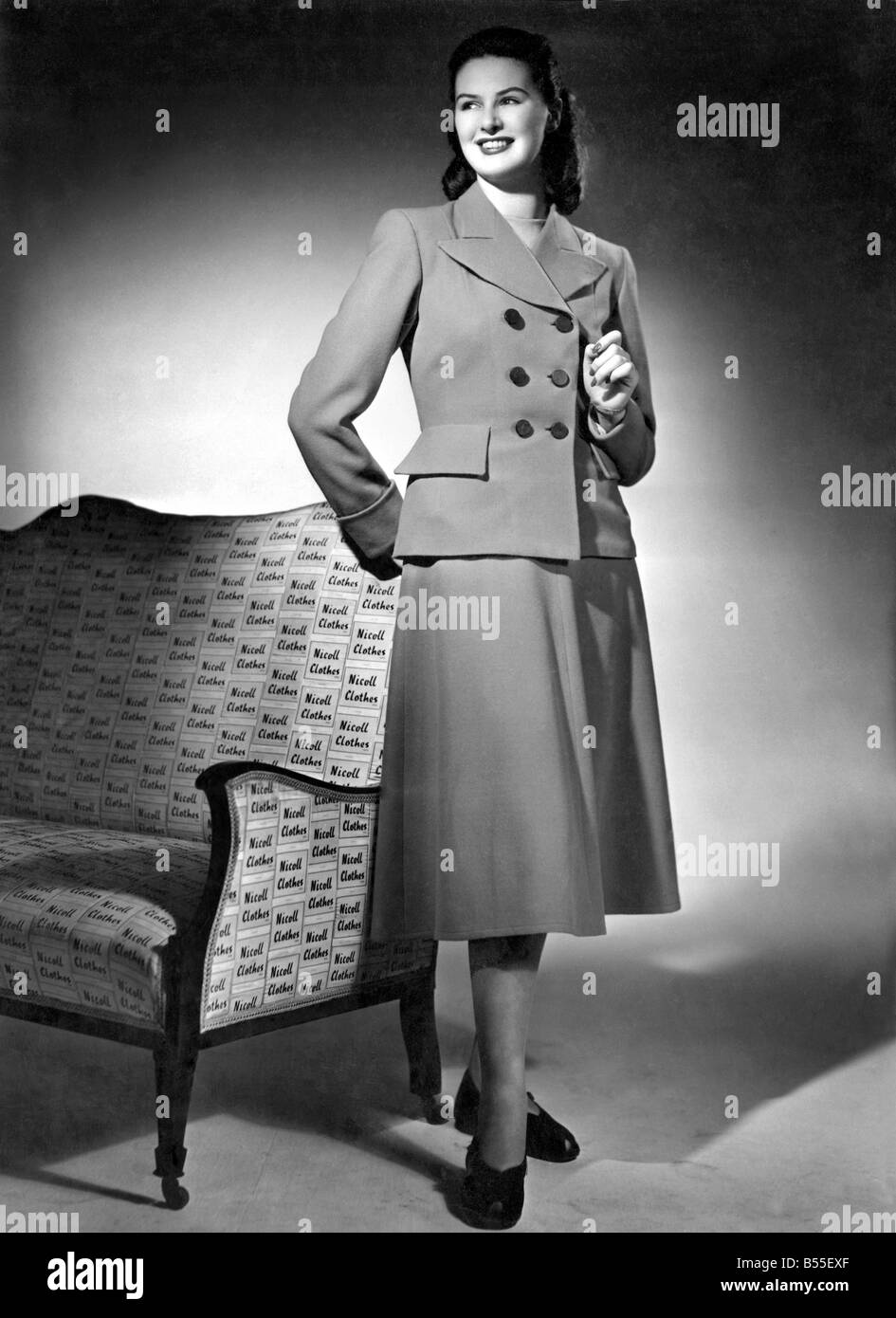 1940s fashion us women hi-res stock photography and images - Alamy