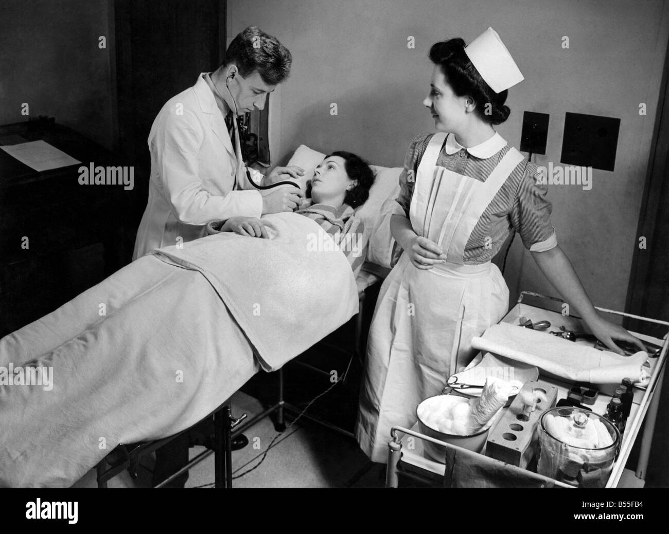 University College Hospital, Miss Neilson, Nurse. October 1943 P009386 ...