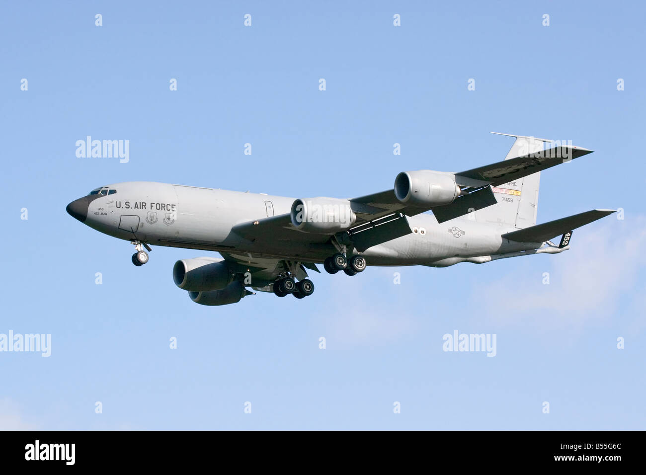 Boeing KC135 Stratotanker Stock Photo