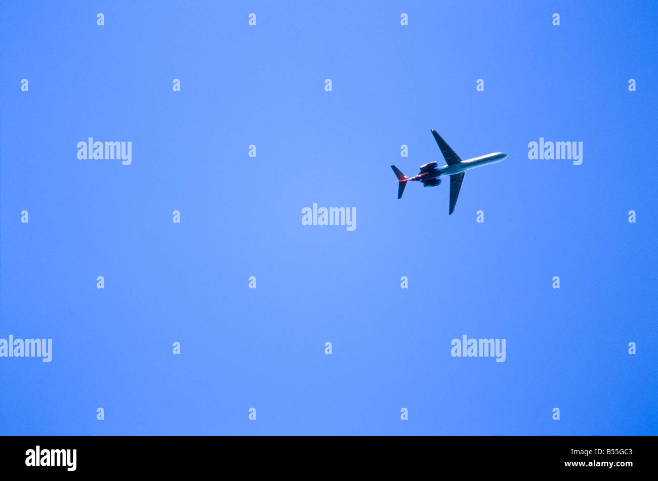 With Flight Commercial Aviation, Aircraft in flight Stock Photo - Alamy