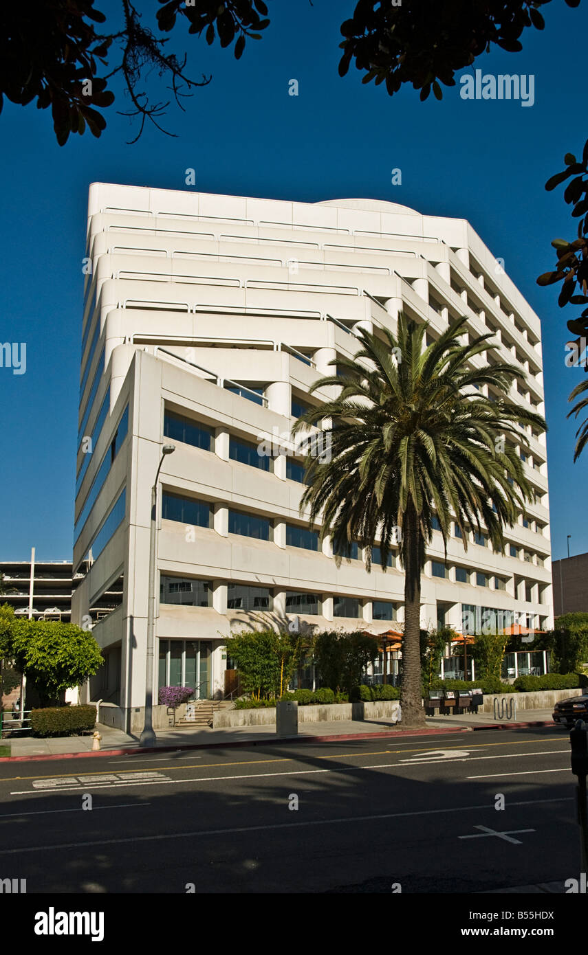 1299 Ocean Ave Santa Monica, CA 90401 Modern Architectural building Stock Photo