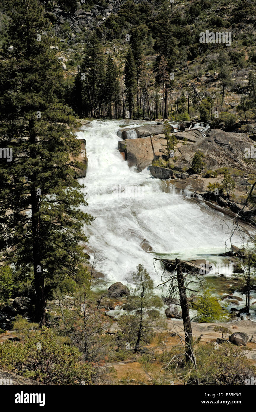 Rancheria Falls at Hetch Hetchy Reservoir in Yosemite National Park Stock Photo Alamy