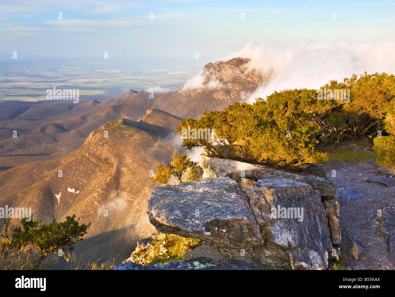 The summit of Bluff Knoll in the Stirling Range National Park, Western