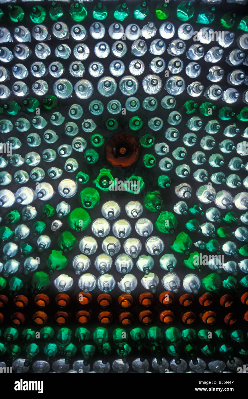 Bottle houses CapEgmont Prince Edward Island Stock Photo Alamy