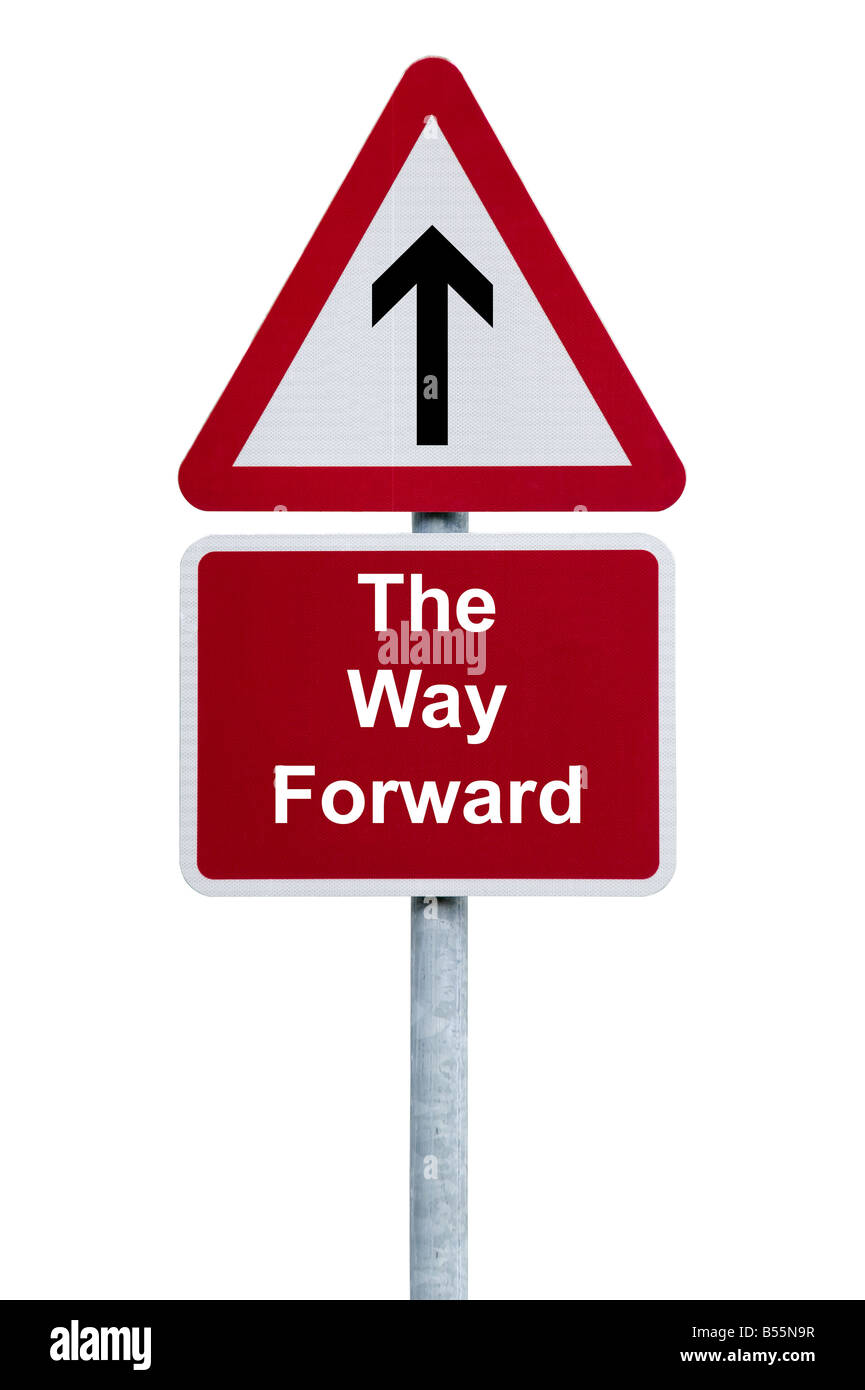 The Way Forward Stock Photo