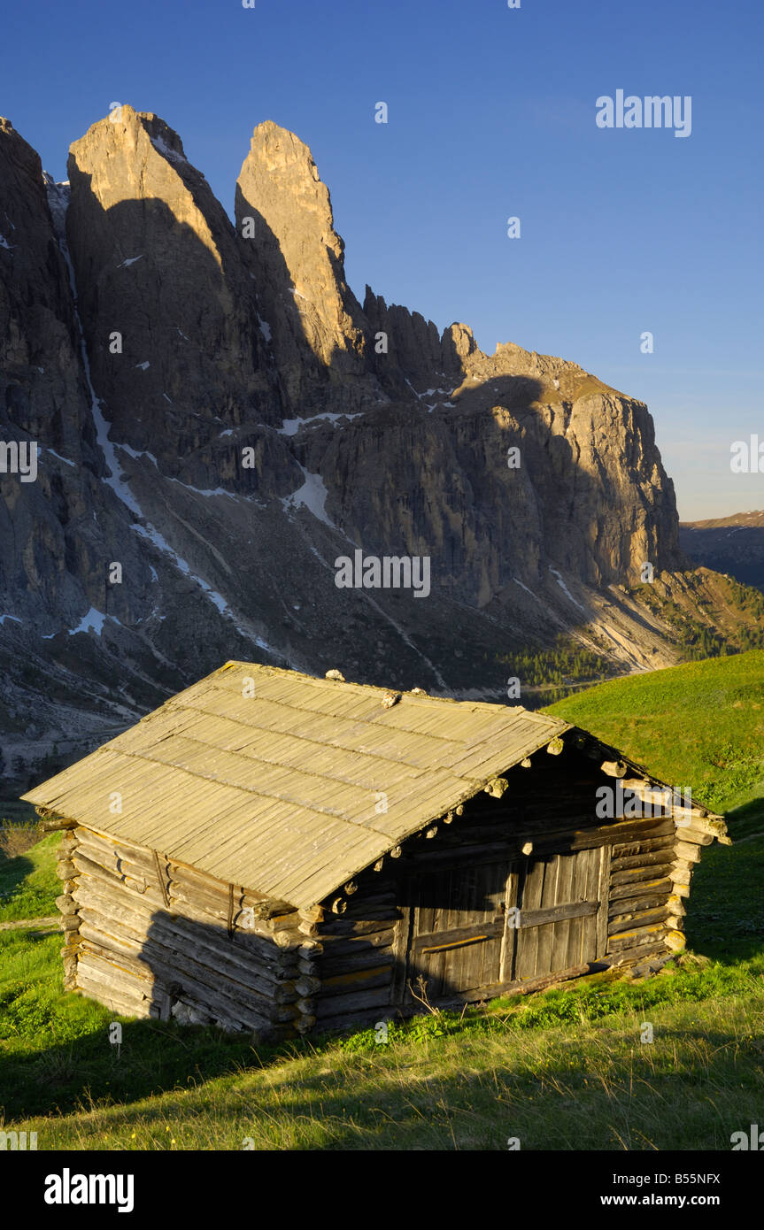Sella Gruppe, Dolomites, Italy Stock Photo