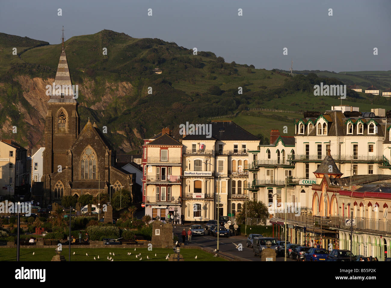 Victorian houses St Philip St James Church Devon Great