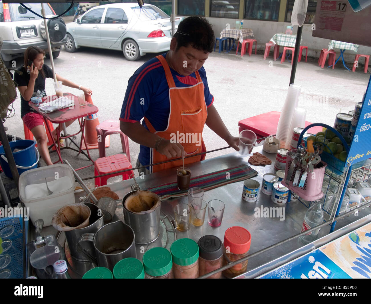 Coffee Street Vendor High Resolution Stock Photography and Images Alamy