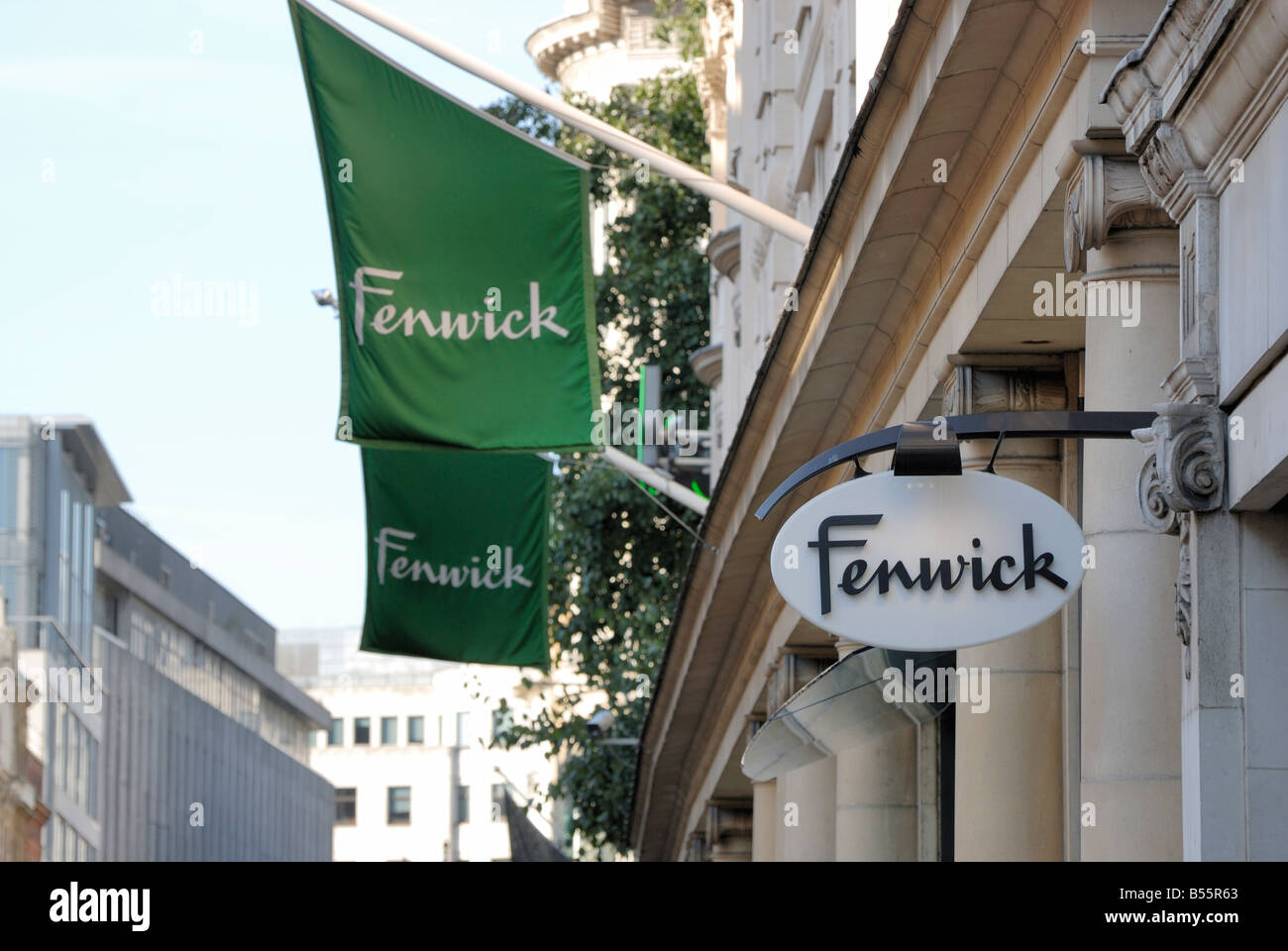 Fenwick's Department Store, Bond Street Stock Photo