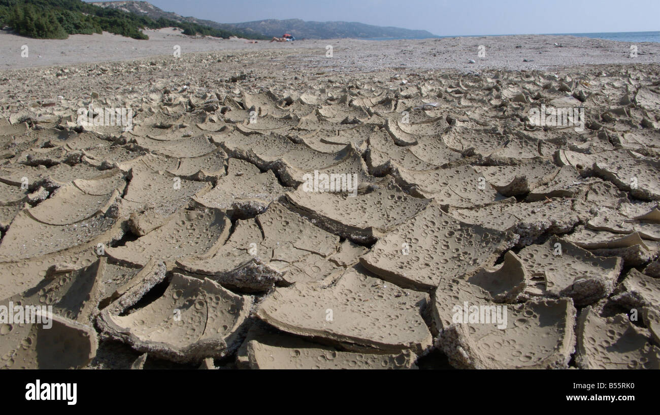 sun dried mud Stock Photo Alamy