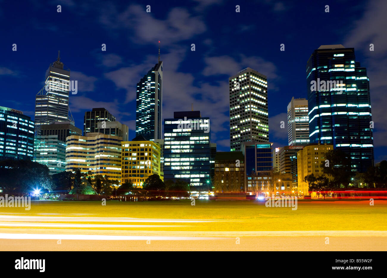 Australia, Western Australia, Perth. Cityscape Stock Photo