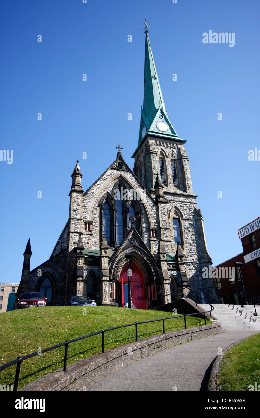 Trinity Church in Saint John, New Brunswick, Canada Stock Photo Alamy