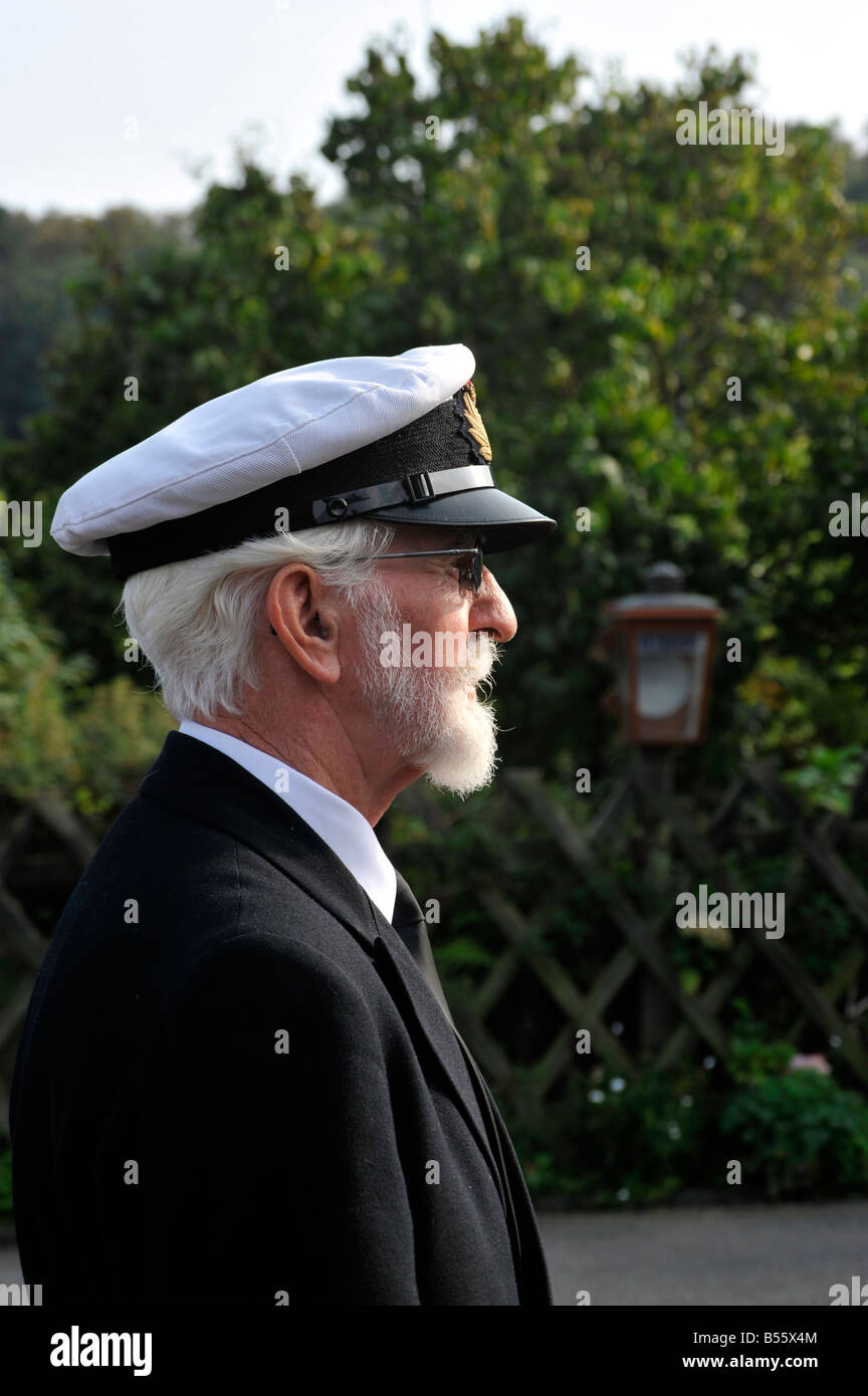 Adjustable Navy Marine Rear Admiral Us Navy Beret Hat For Men And