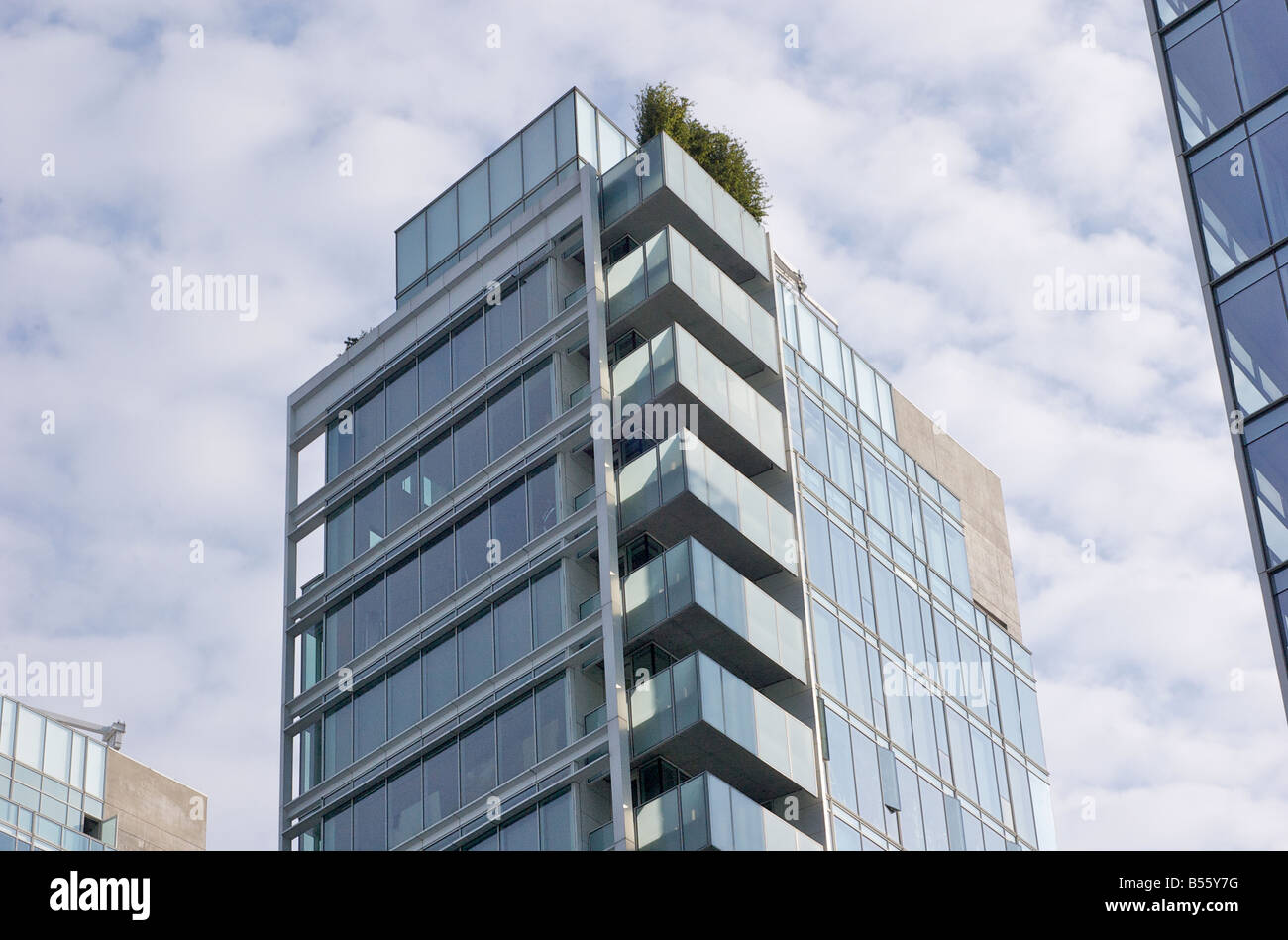 West Perry Apartments in New York Designed by Richard Meier Architect