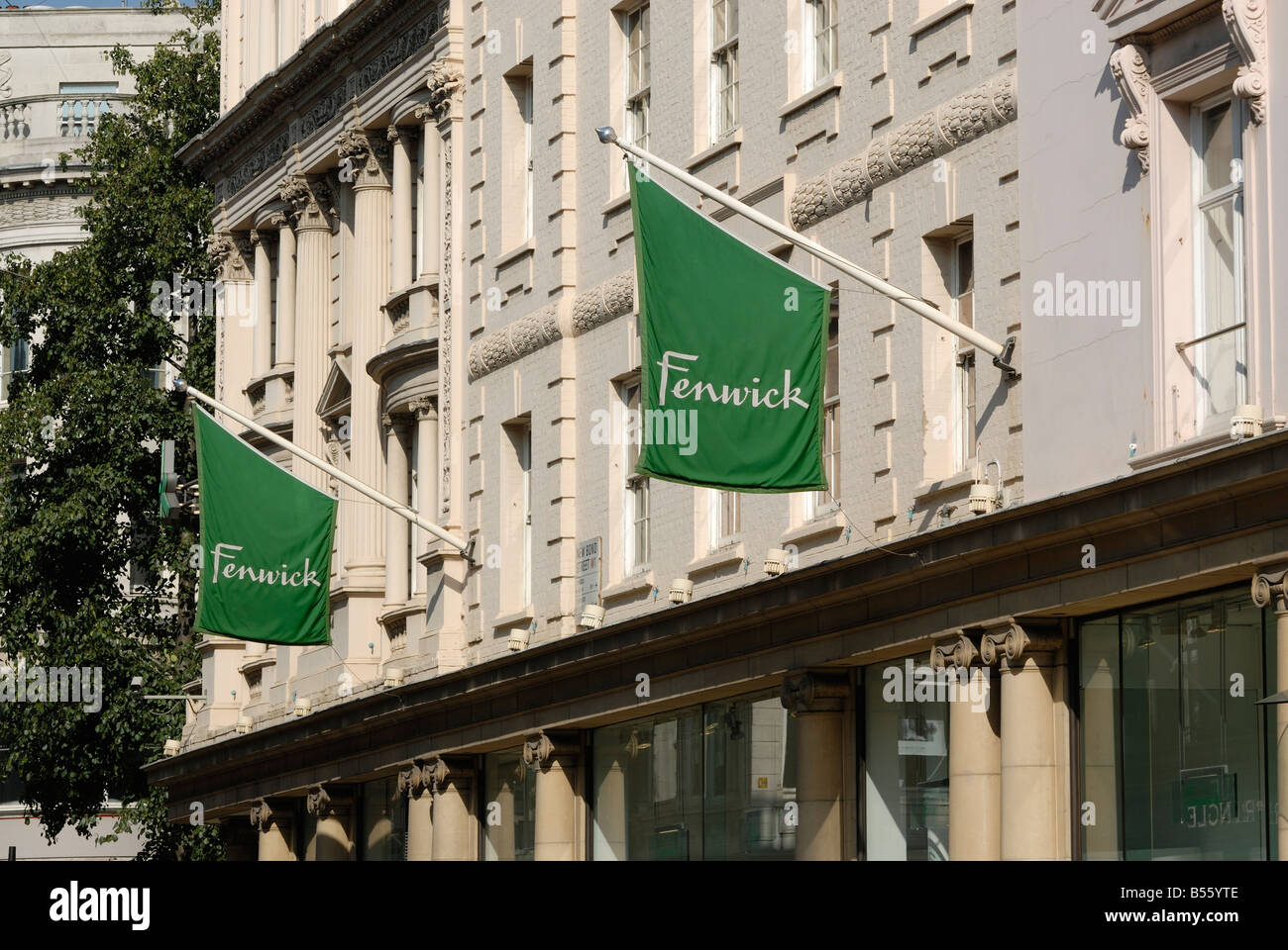 Fenwick's Department Store, Bond Street Stock Photo