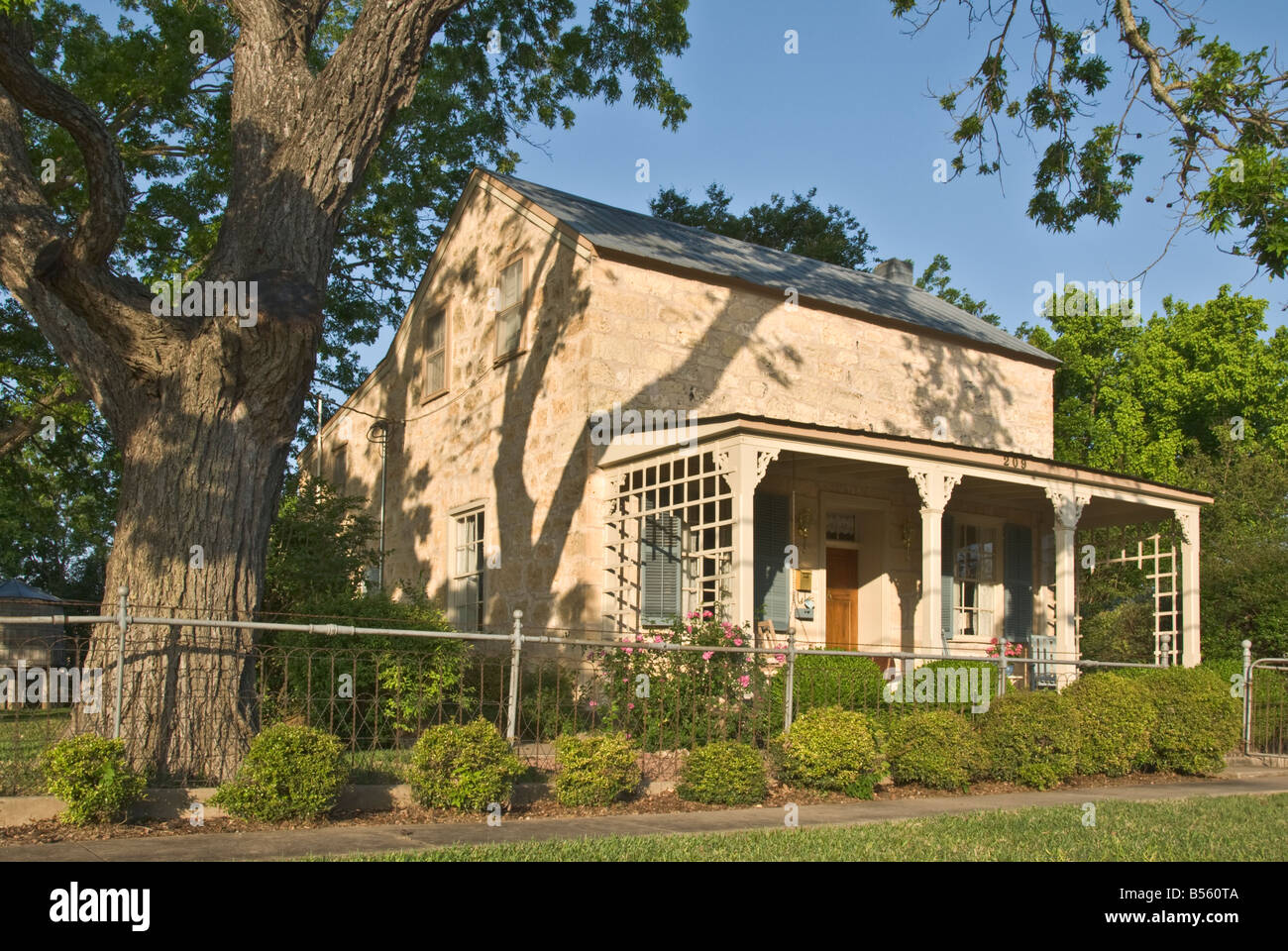 Texas Hill Country Fredericksburg Historic Heinrich Bierschwale