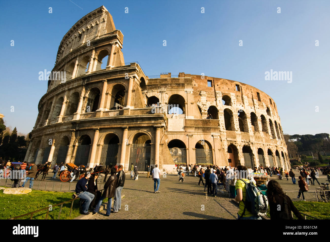 COLOSSEO WIDE Stock Photo