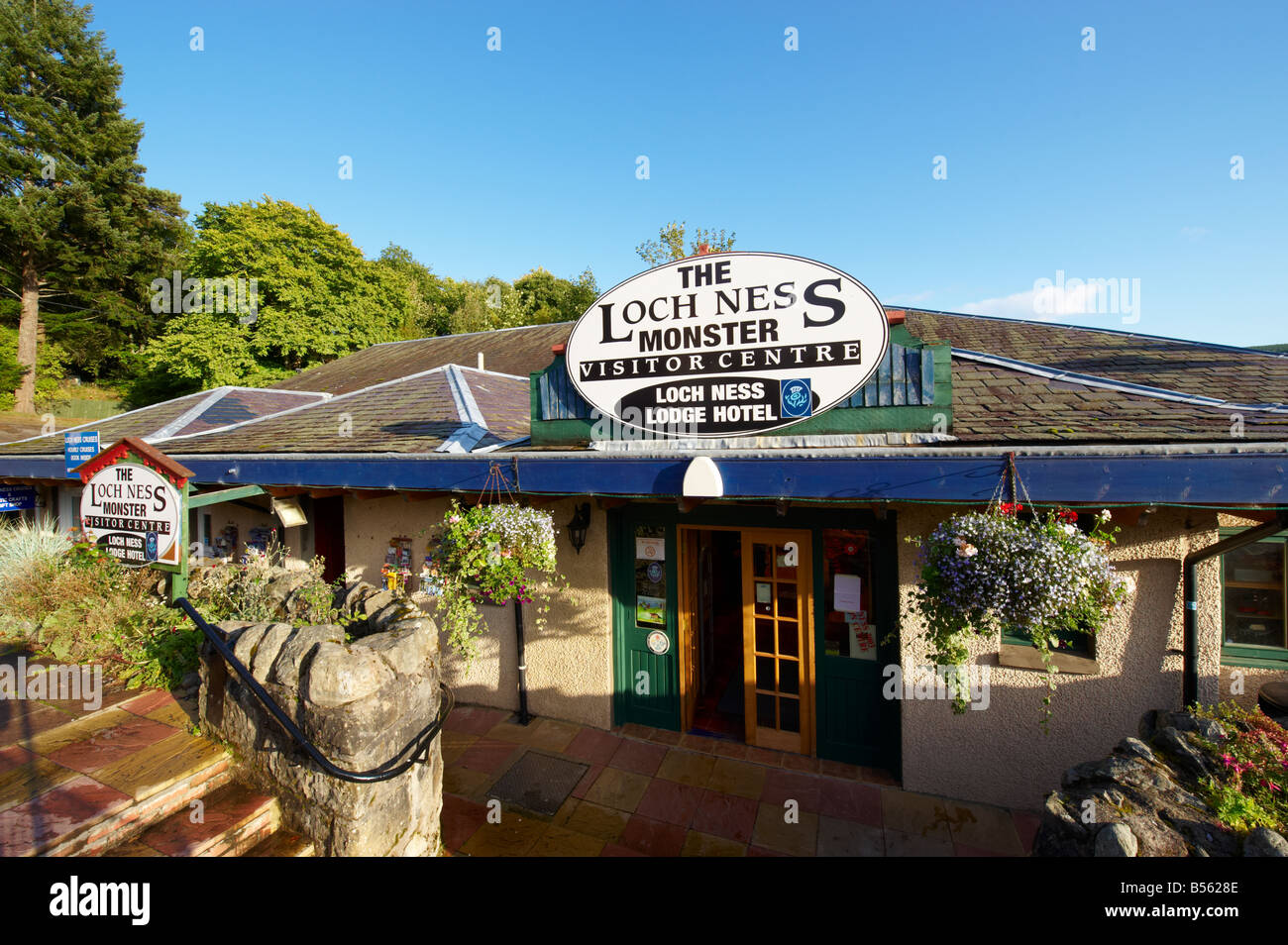 The Loch Ness Visitor Centre Scotland UK Stock Photo Alamy