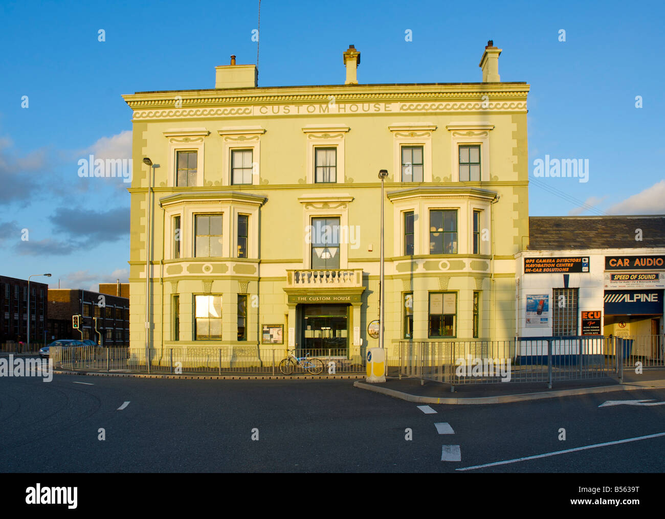 The Custom House, now a pub, BarrowinFurness, Cumbria, England UK