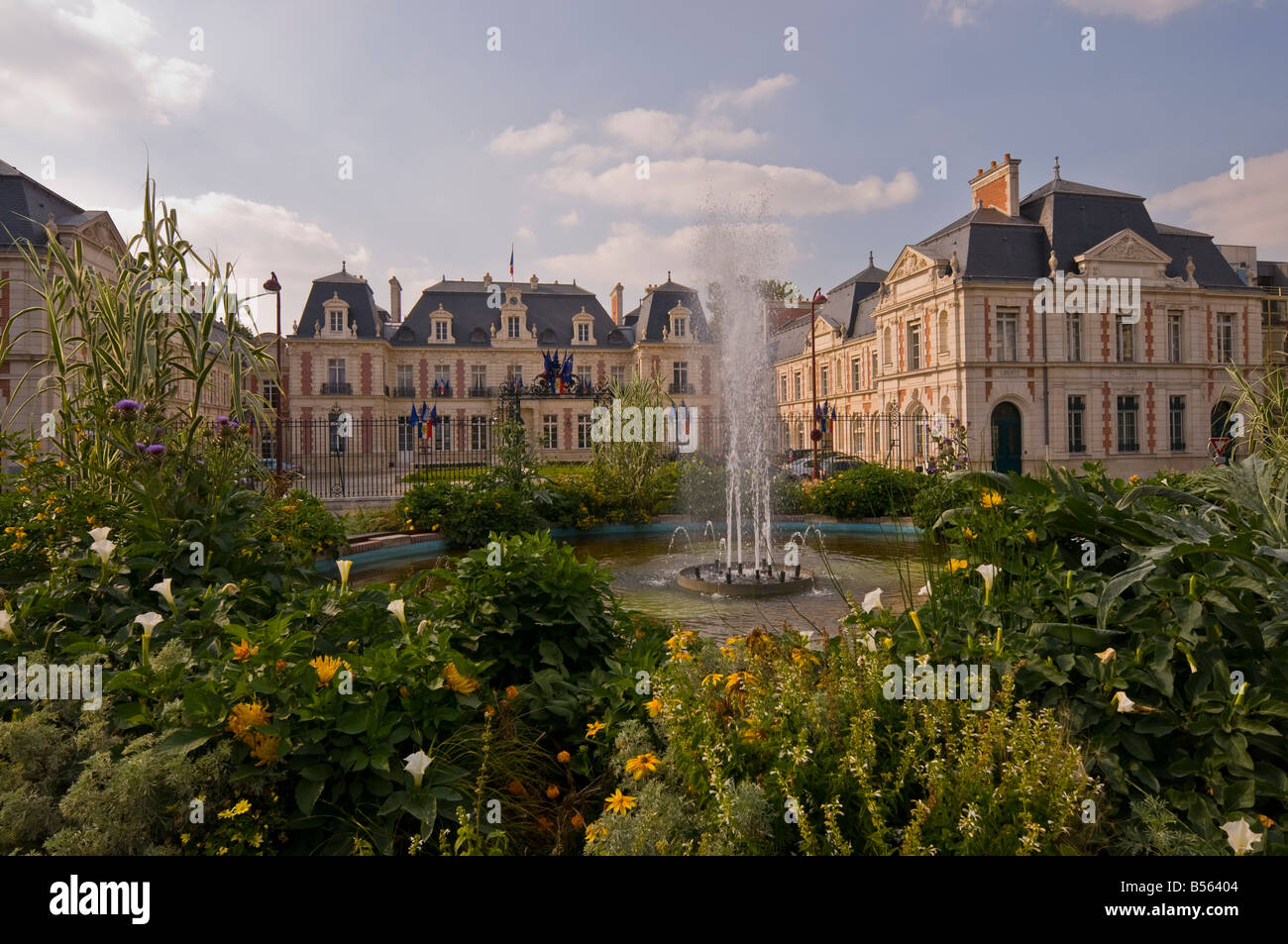 Police Administration Headquarters building, Poitiers, Vienne, France. Stock Photo