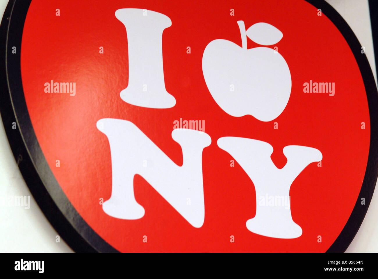 I Love New York Sign Stock Photo