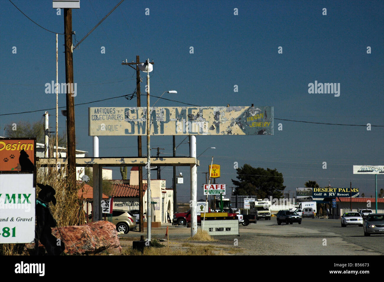 On Highway 60 from Phoenix to Wickenburg, the small town of Salome
