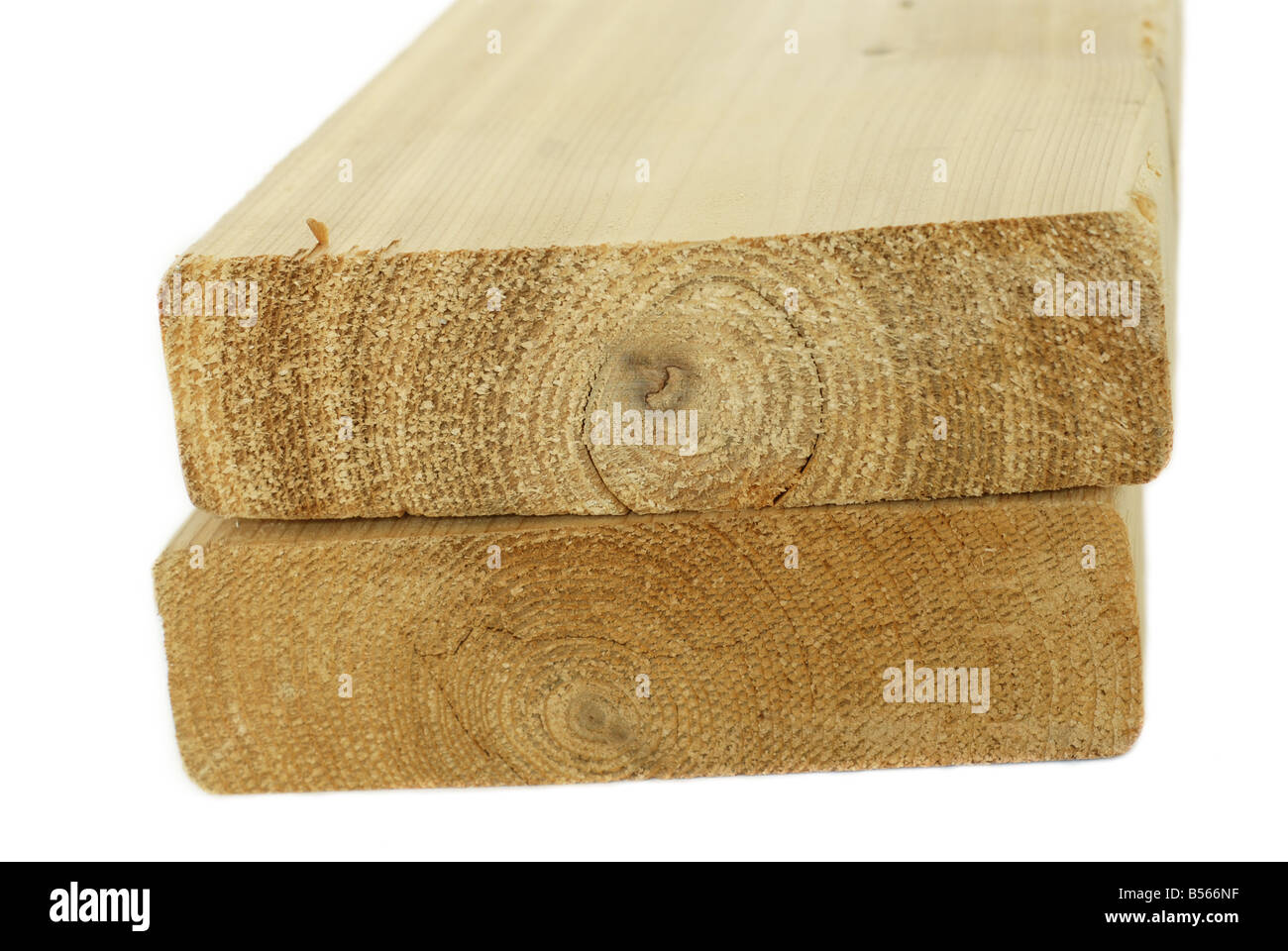 Wood lumber boards isolated Stock Photo Alamy