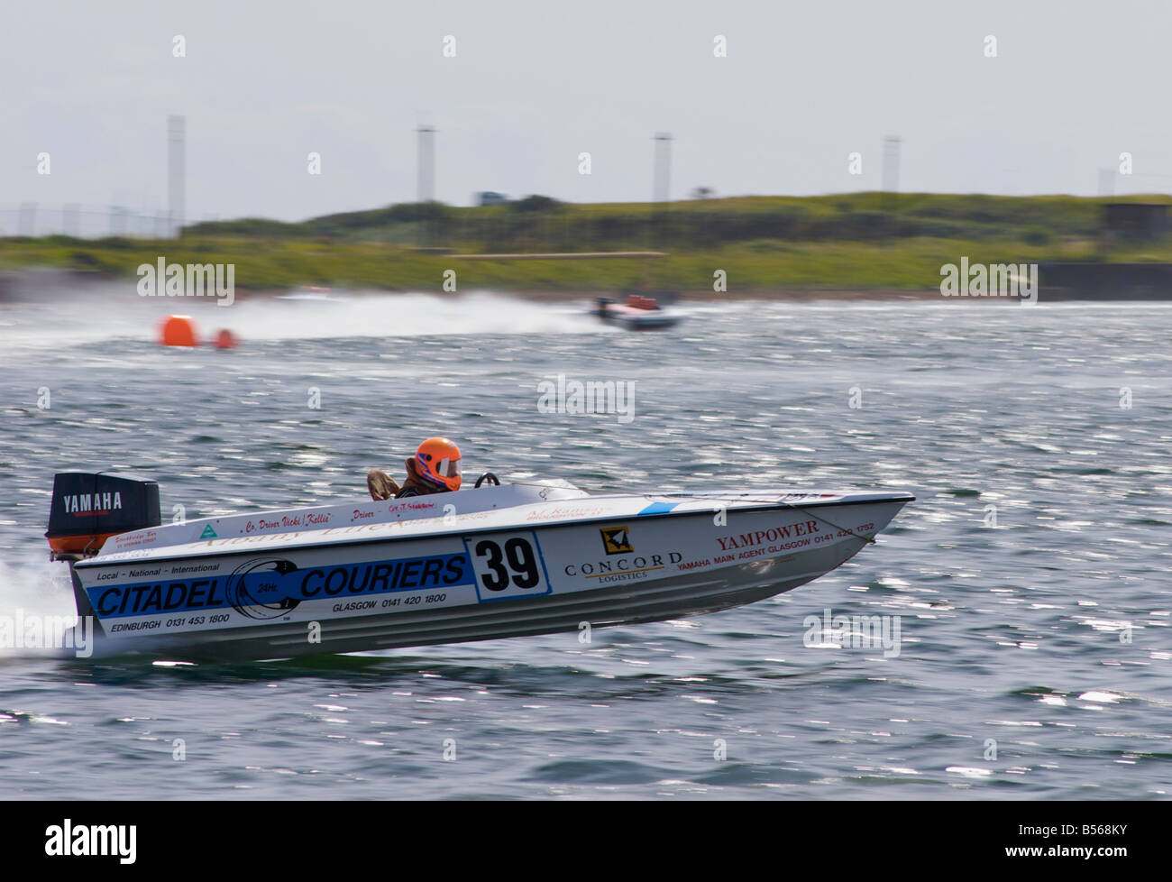 Windermere motor boat racing club hires stock photography and images