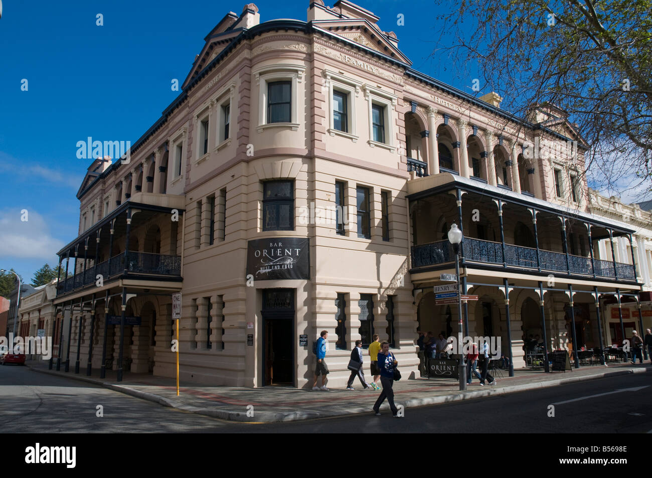The Orient Hotel in Fremantle Western Australia Stock Photo