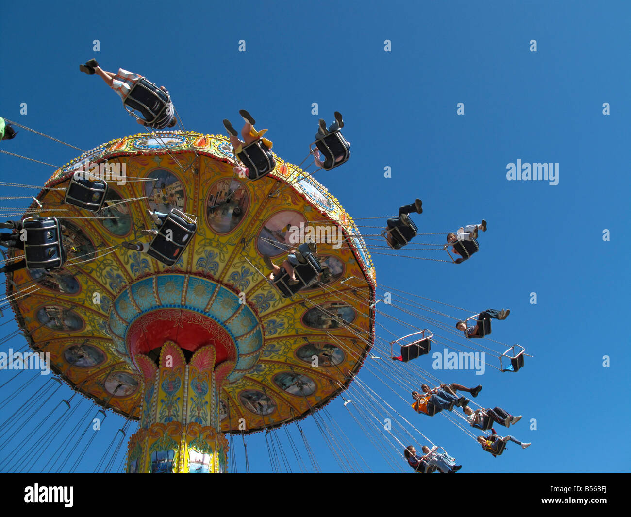 Carnival swing ride hires stock photography and images Alamy
