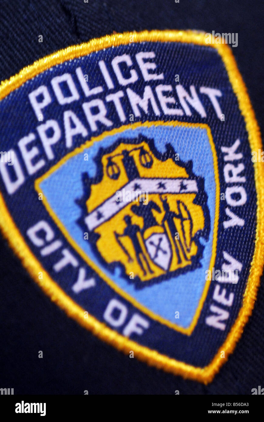 City Of New York Police Department Stock Photo