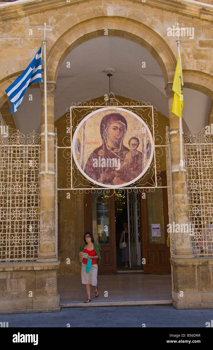 Panagia Church in southern Nicosia Cyprus EU Stock Photo