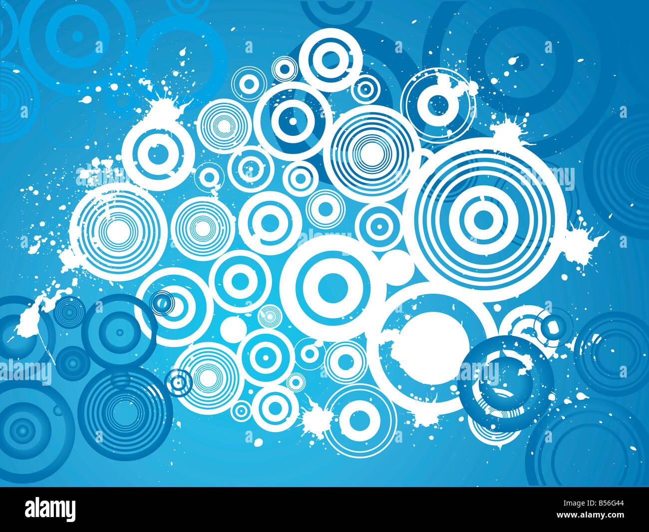 Grunge circles hi-res stock photography and images - Alamy