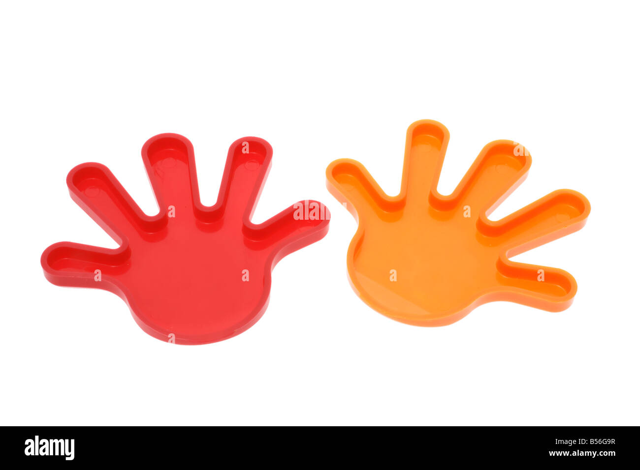 Plastic Toy Hands Stock Photo Alamy