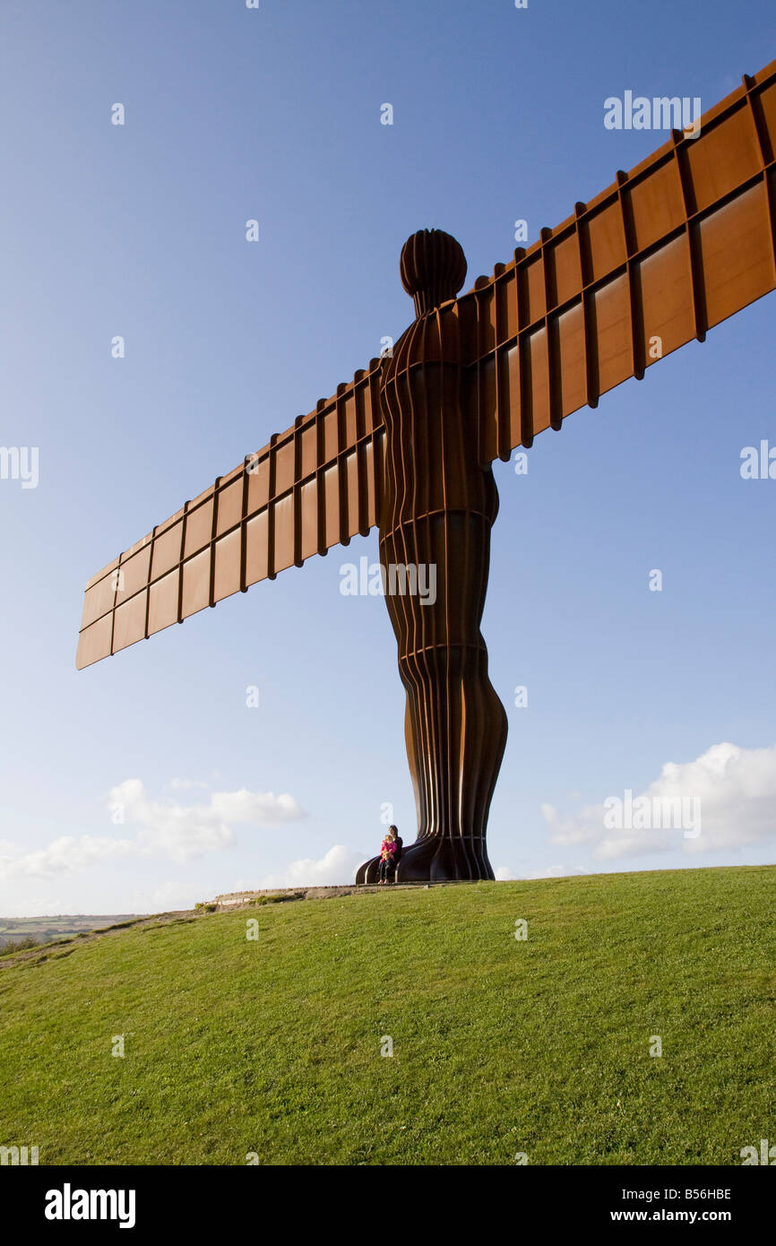 Angel of the North Gateshead, Newcastle, England Stock Photo - Alamy