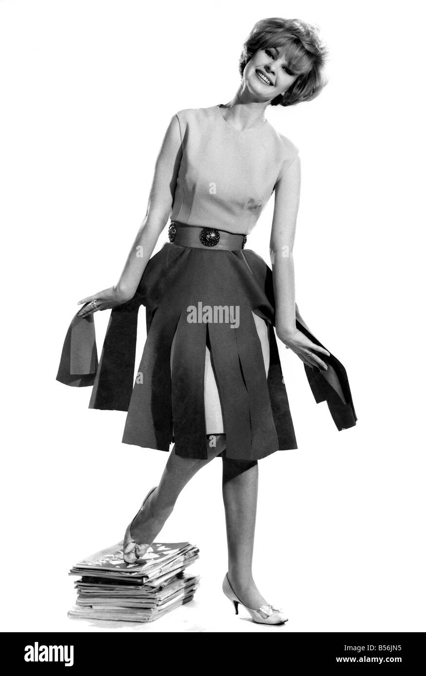 Reveille Fashions. Dawn Chapman. January 1962 P008932 Stock Photo