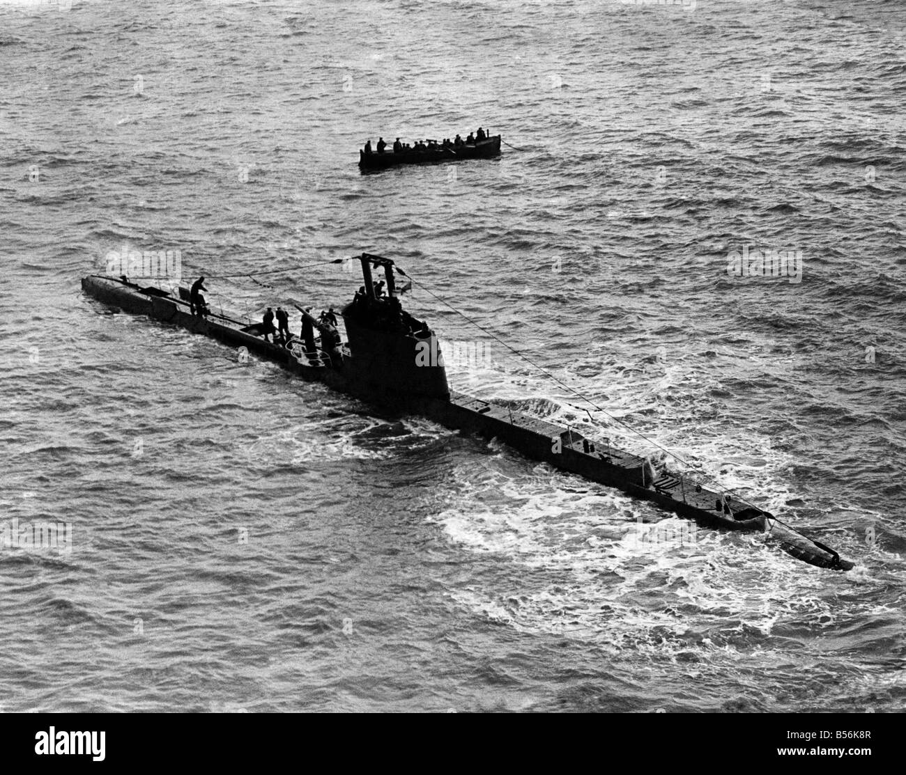 British Submarine. P009228 Stock Photo