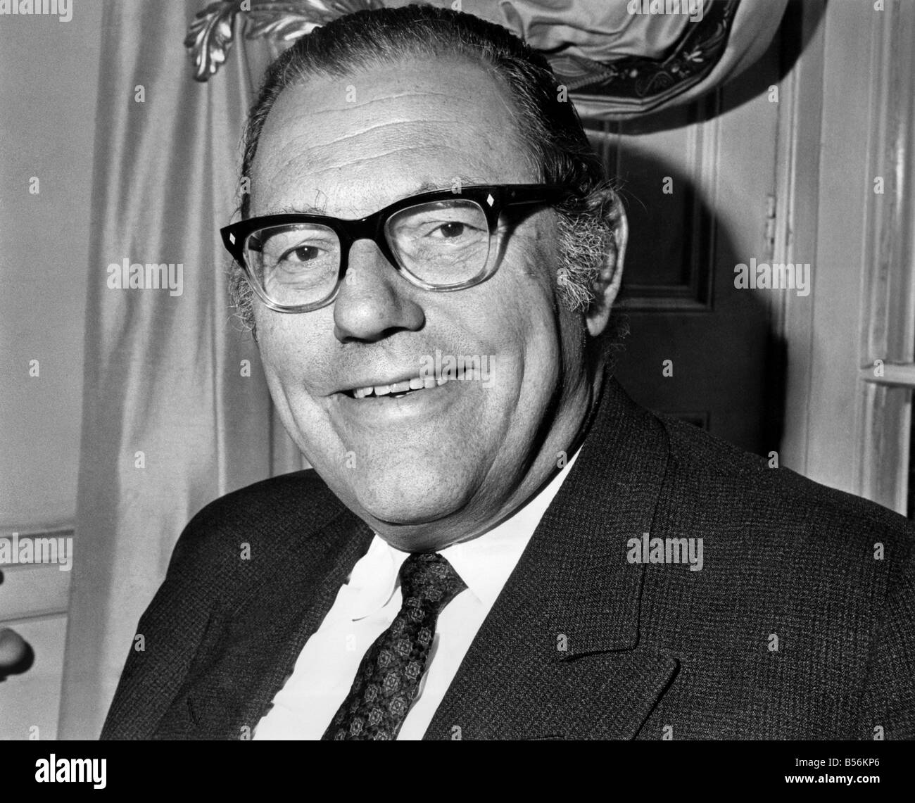 Conservative Party Shadow Home Secretary Reginald Maudling. October 1969 &#13;&#10;P009770 Stock Photo