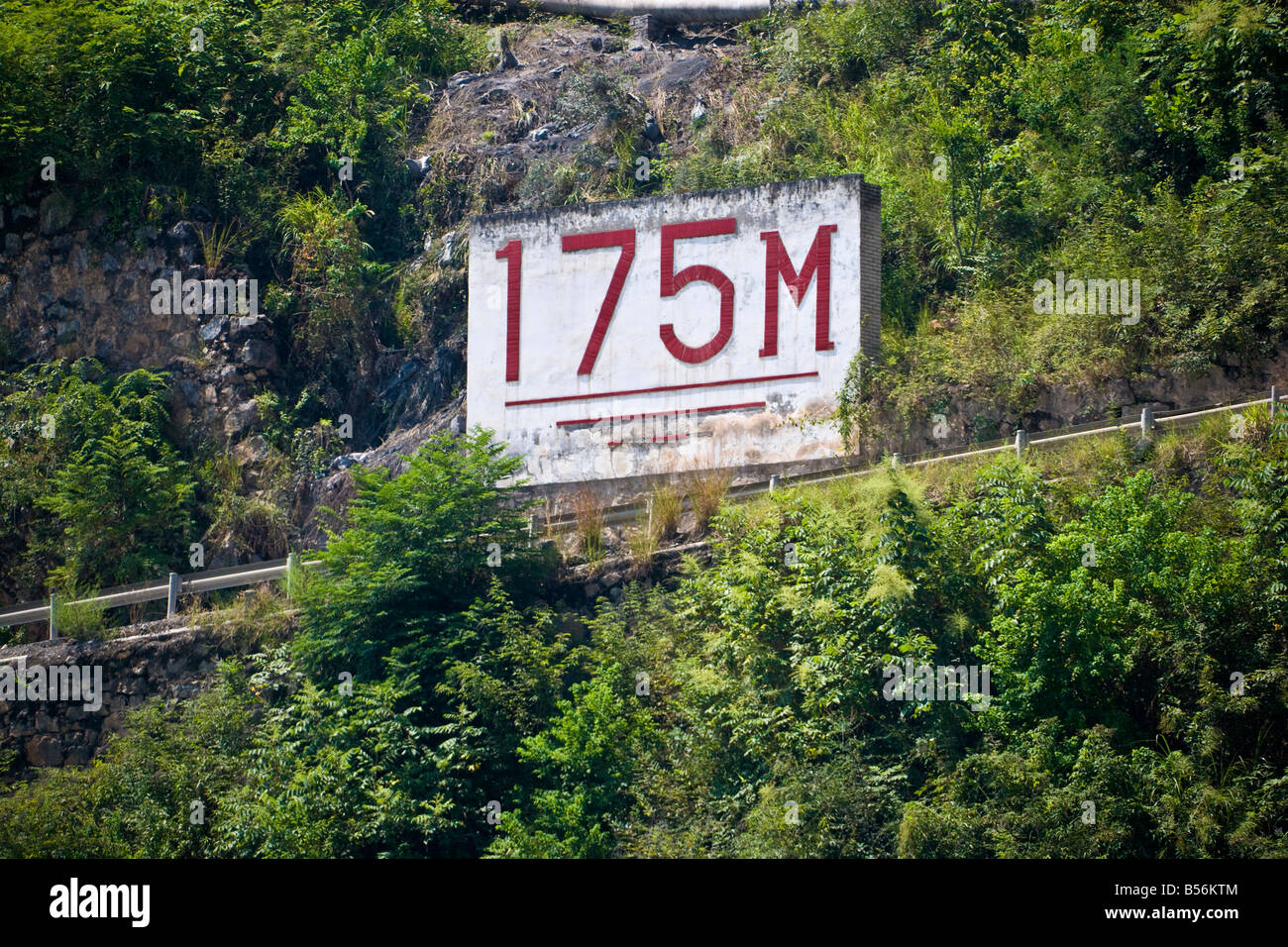 Water level marker sign hires stock photography and images Alamy