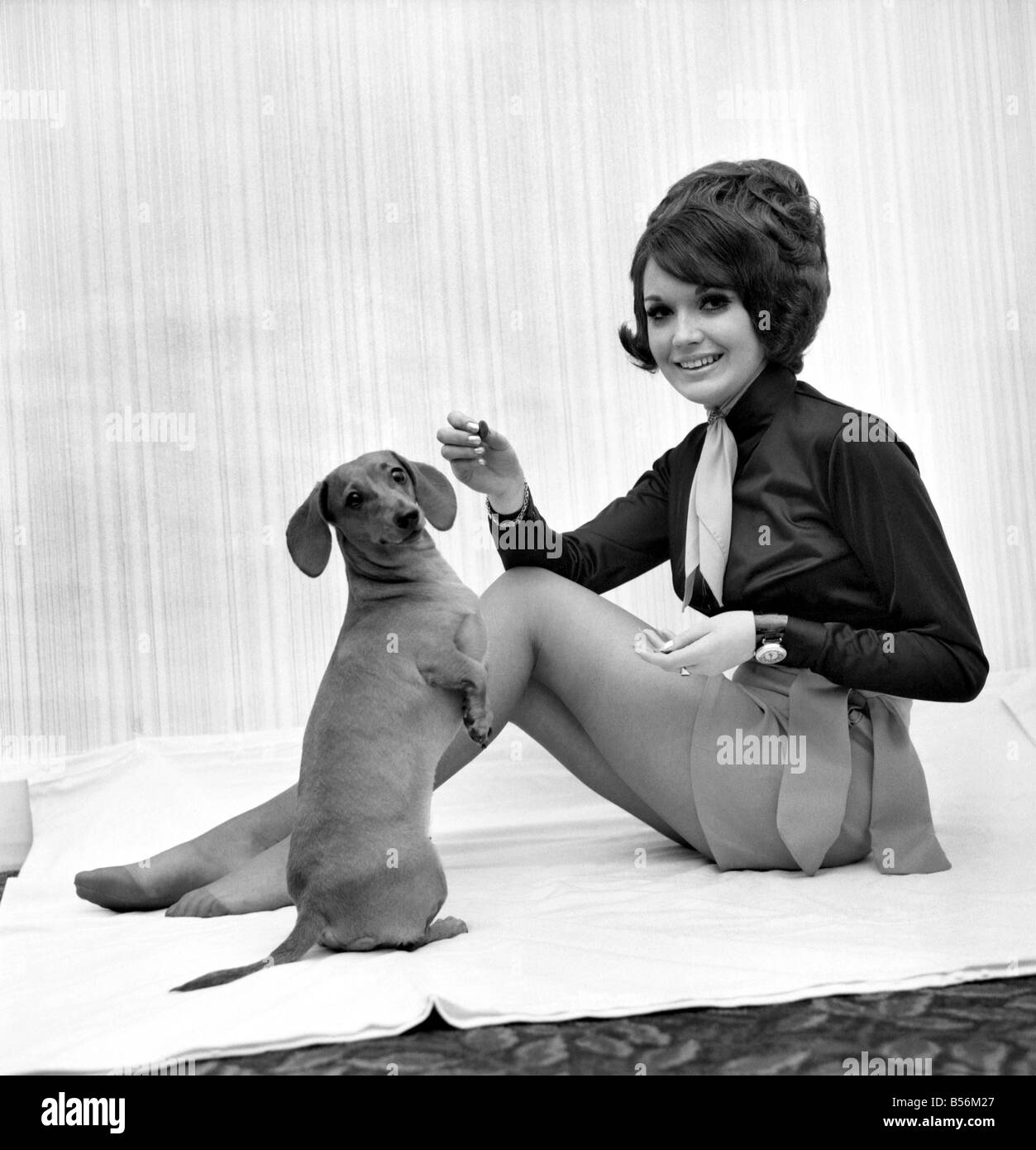 Pamela Moss, 19, of Higher Bebington, Wirral, Cheshire, a hair stylist