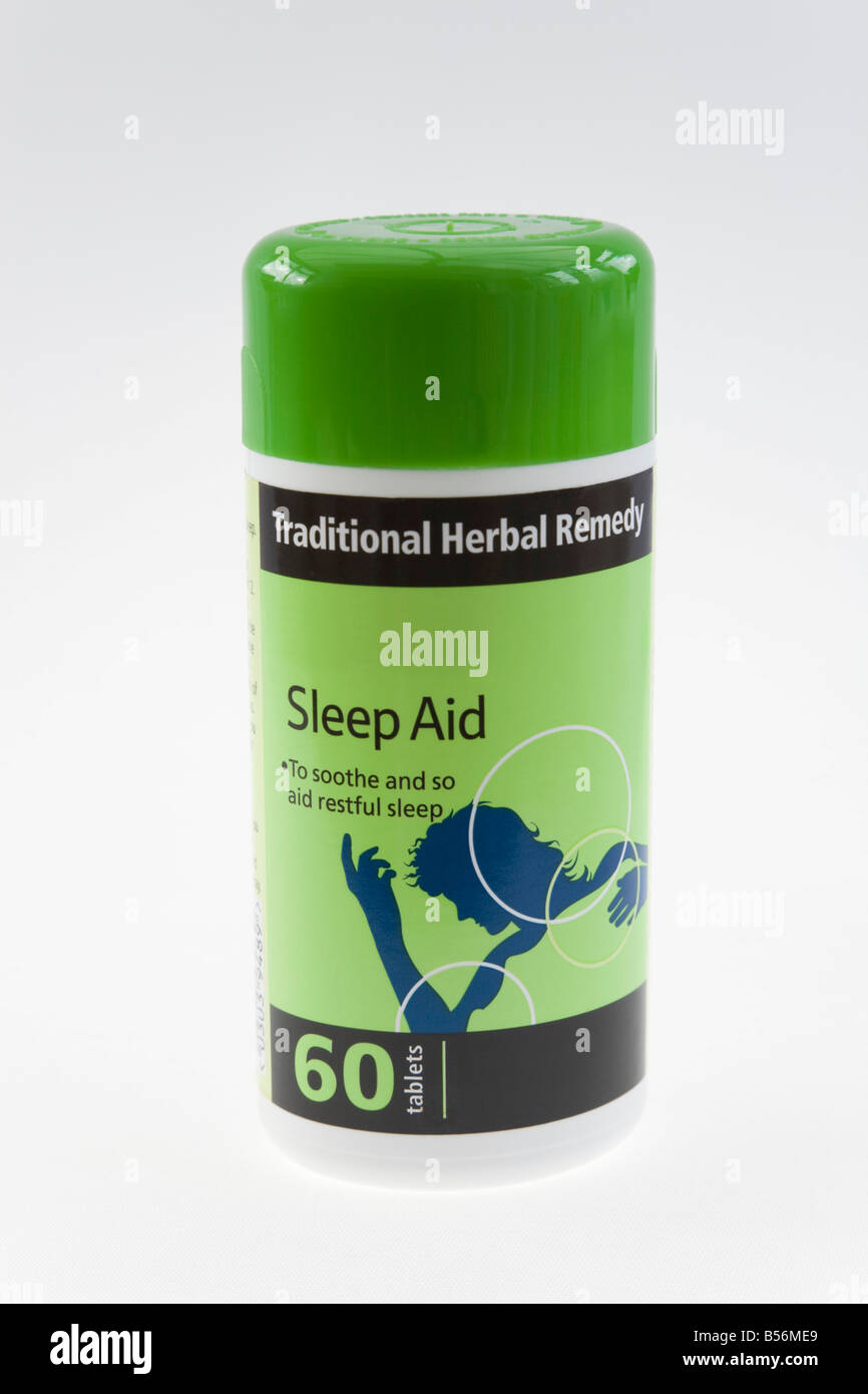Herbal sleeping tablets hires stock photography and images Alamy