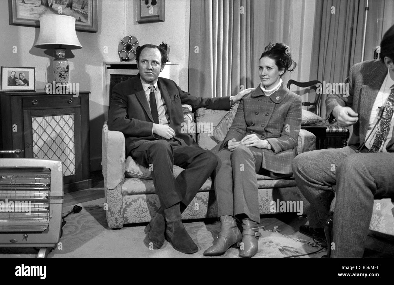 Mrs. McKay's daughter and soninlaw invited T.V. cameras in to Mrs